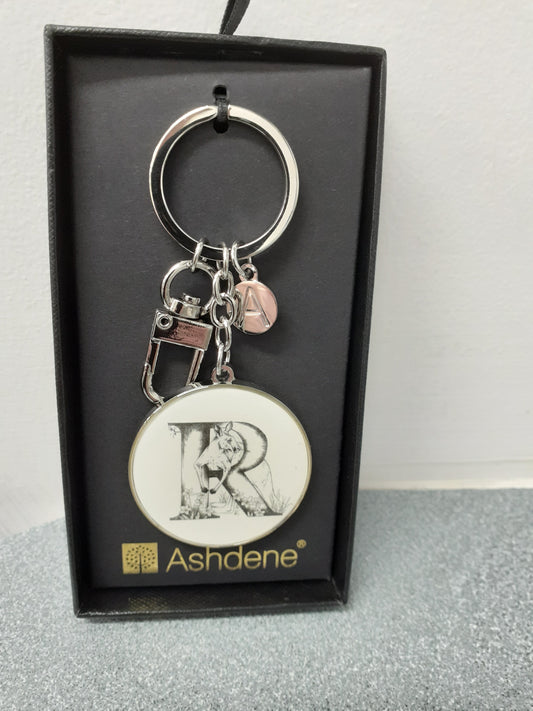 Keyring Letters of Australia R - Red Kangaroo