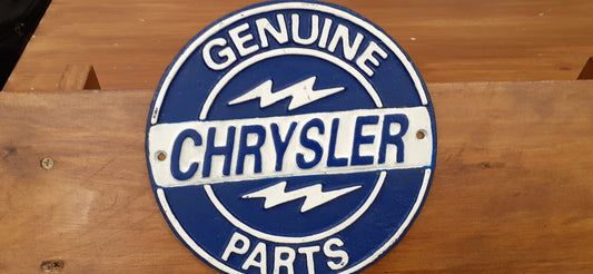 Chrysler Parts Sign