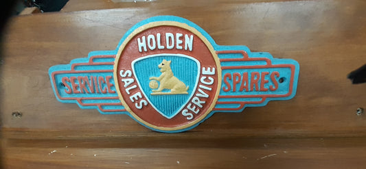 Holden Service Sign Art Deco