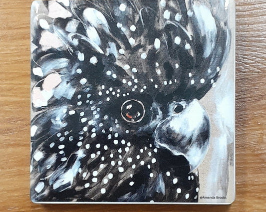 Black Cockatoo Magnet