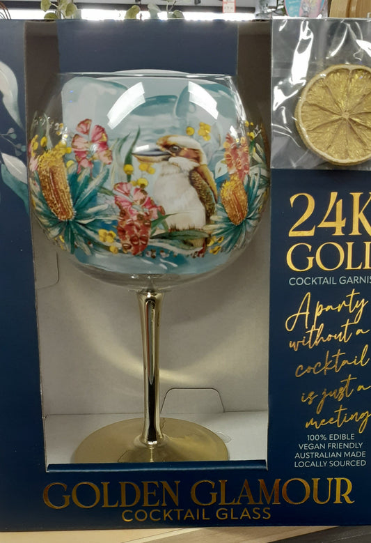 Lisa Pollock Gin Glass Bush Guardian