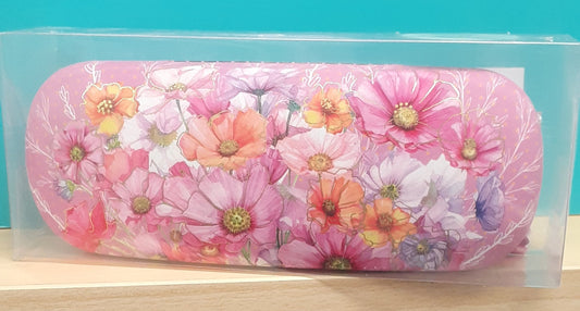 Lisa Pollock Glasses Case Wistful Wildflowers