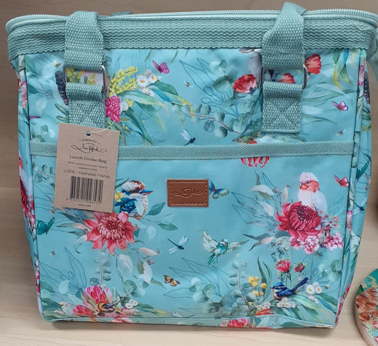 Lisa Pollock Lunch Cooler Bag Feathered Friends