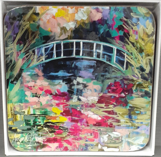 Monet Memories Coaster Set 4