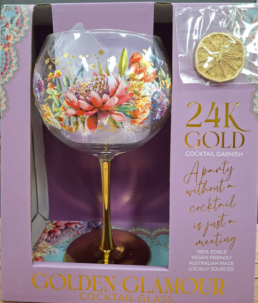 Lisa Pollock Cocktail Glass Vintage Kookas