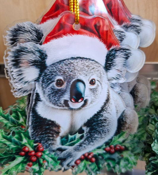 Acrylic Xmas Koala
