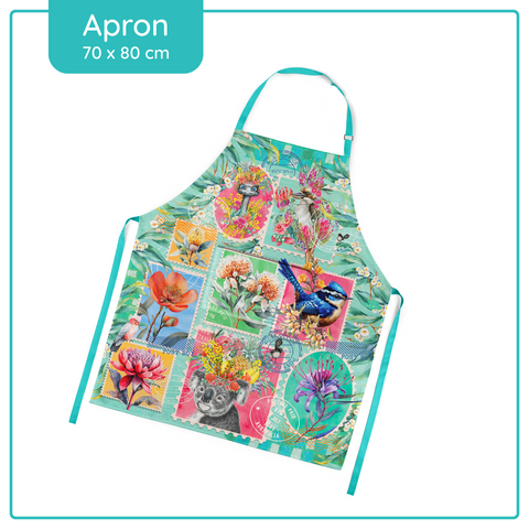 Apron Cotton Pretty Postage
