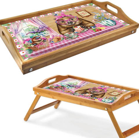 Bamboo Breakfast Tray Wonda Wombat