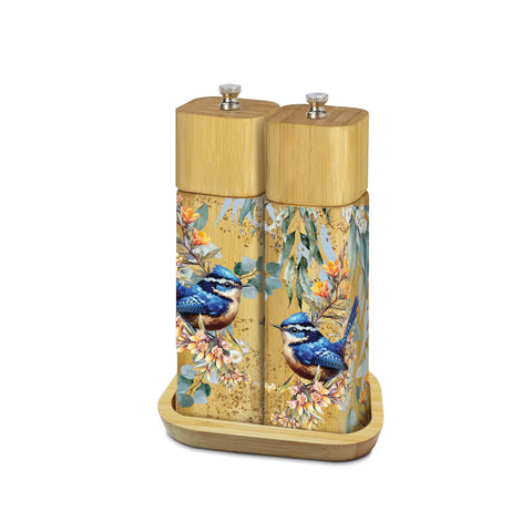 Lisa Pollock Salt & Pepper Grinder Royal Wrens