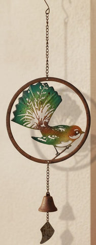 Coloured Willy Wagtail Bell