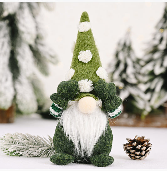 Christmas Gnome Elf Green