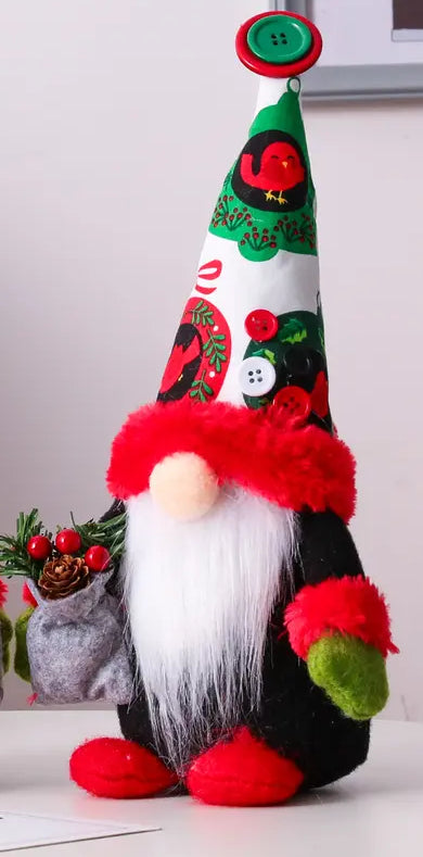 Christmas Gnome Elf Button Top Male