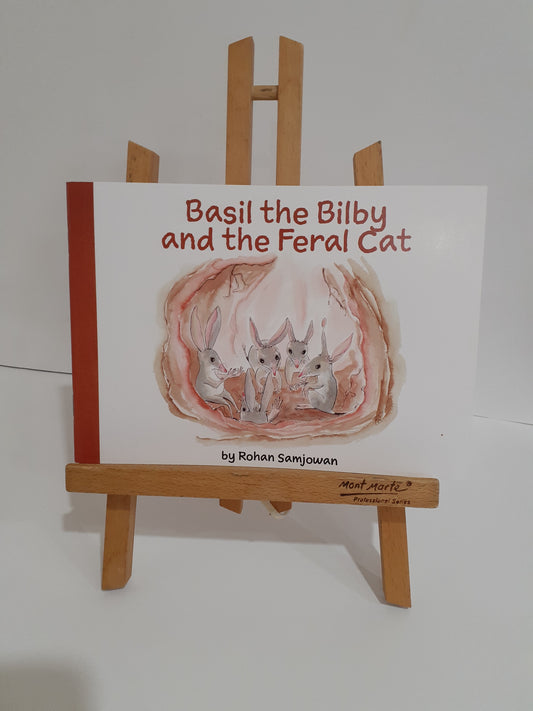 Basil the Bilby and the Feral Cat Australian Children's Book