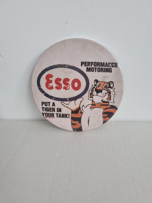 ESSO Oil Round Coaster