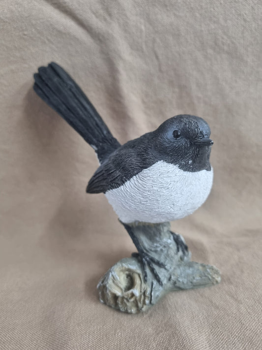 Willy Wagtail Small Resin