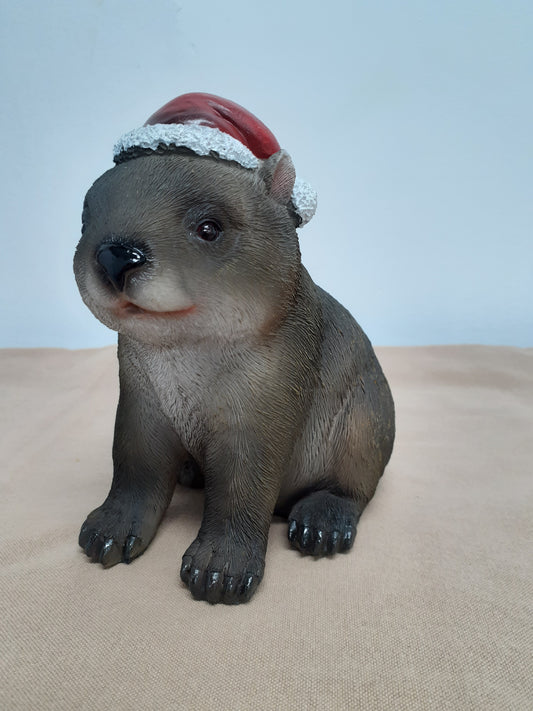 Xmas Wombat Resin