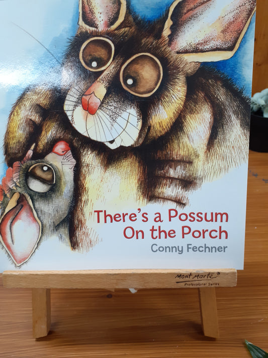 There's a Possum on the Porch Australian Children's Book