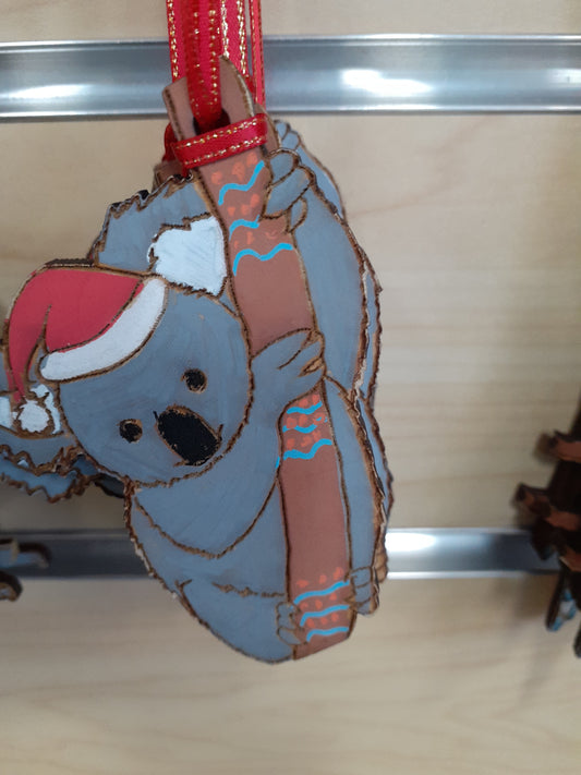 Xmas Laser Cut Indigenous Koala