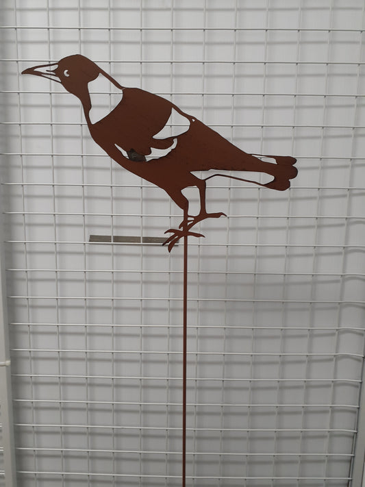 Magpie on a Stick