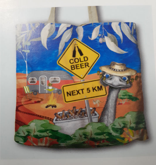 Reusable Shopping Bag Cold Beer