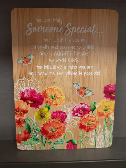 Lisa Pollock Someone Special Plaque