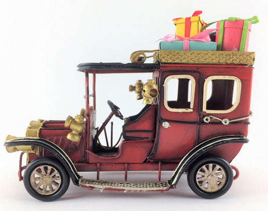 Xmas Vintage Car Small