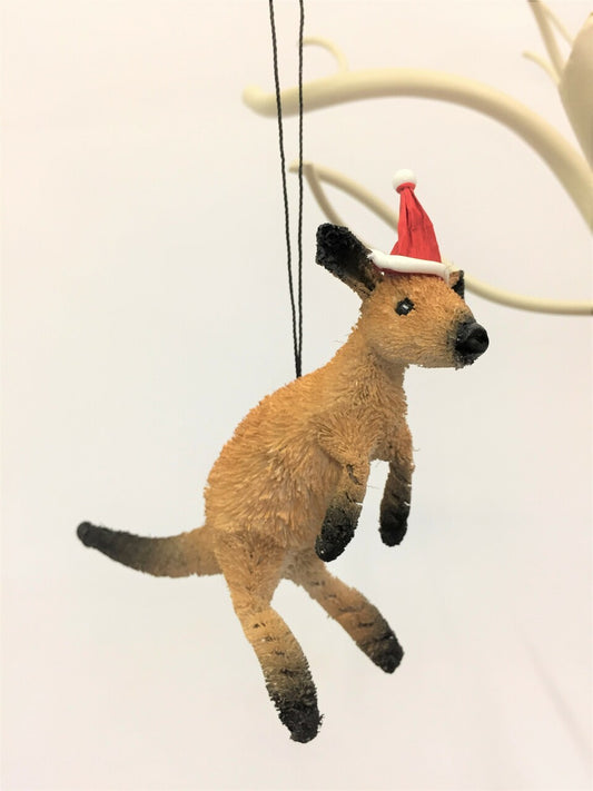 Kangaroo Red Christmas Tree Ornament