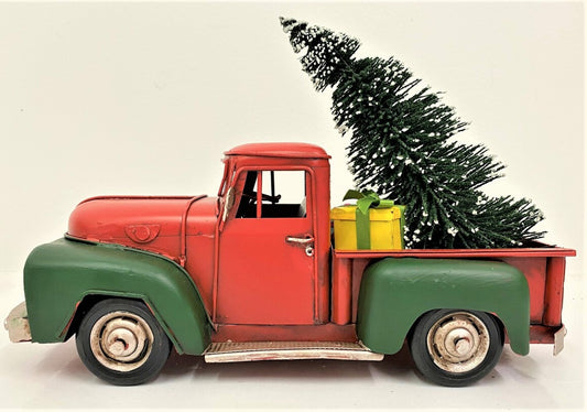 Xmas Red & Green Ute Lg