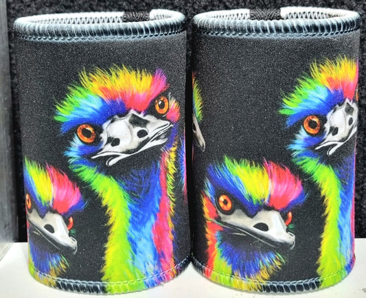 Stubby Cooler Colourfull Emu