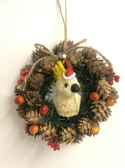 Cockatoo Wreath